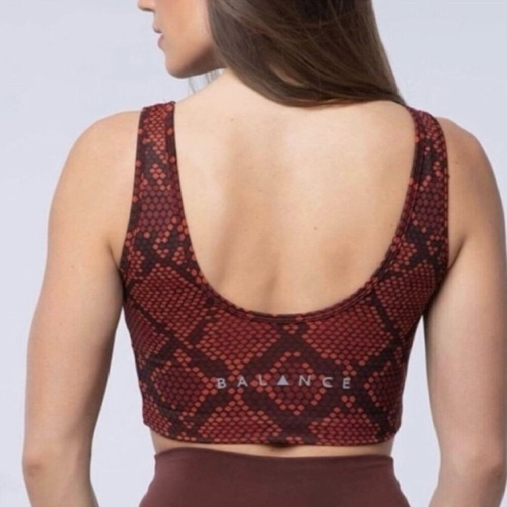 BALANCE ATLETICA PUSH UP SPORT BRA SIZE X-SMALL SPORTY CHIC GYM YOGA